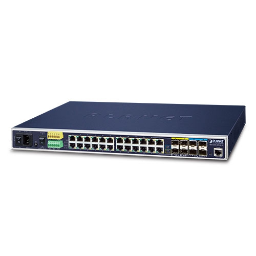 IGS-6325-20T4C4X - Industrial L3 20-Port 10/100/1000T + 4-Port Gigabit TP/SFP + 4-Port 10G SFP+ IGS-6325-20T4C4X - Industrial L3 20-Port 10/100/1000T + 4-Port Gigabit TP/SFP + 4-Port 10G SFP+