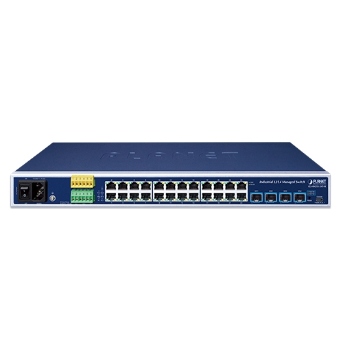 IGS-R4215-24T4X - Industrial L2/L4 24-Port 10/100/1000T + 4-Port 10G SFP+