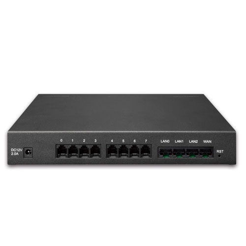 8-портовый SIP VoIP шлюз (8 FXS) - VGW-820FS