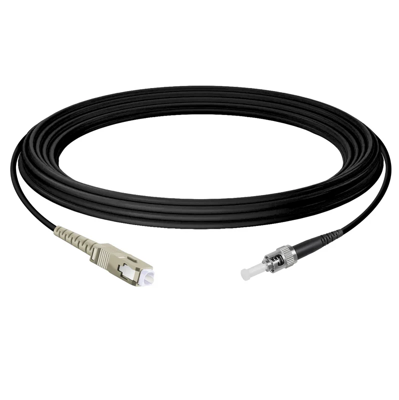 Оптический патчкорд SC/PC - ST/PC, многомод OM1, симплекс 2,8 мм. LSZH
