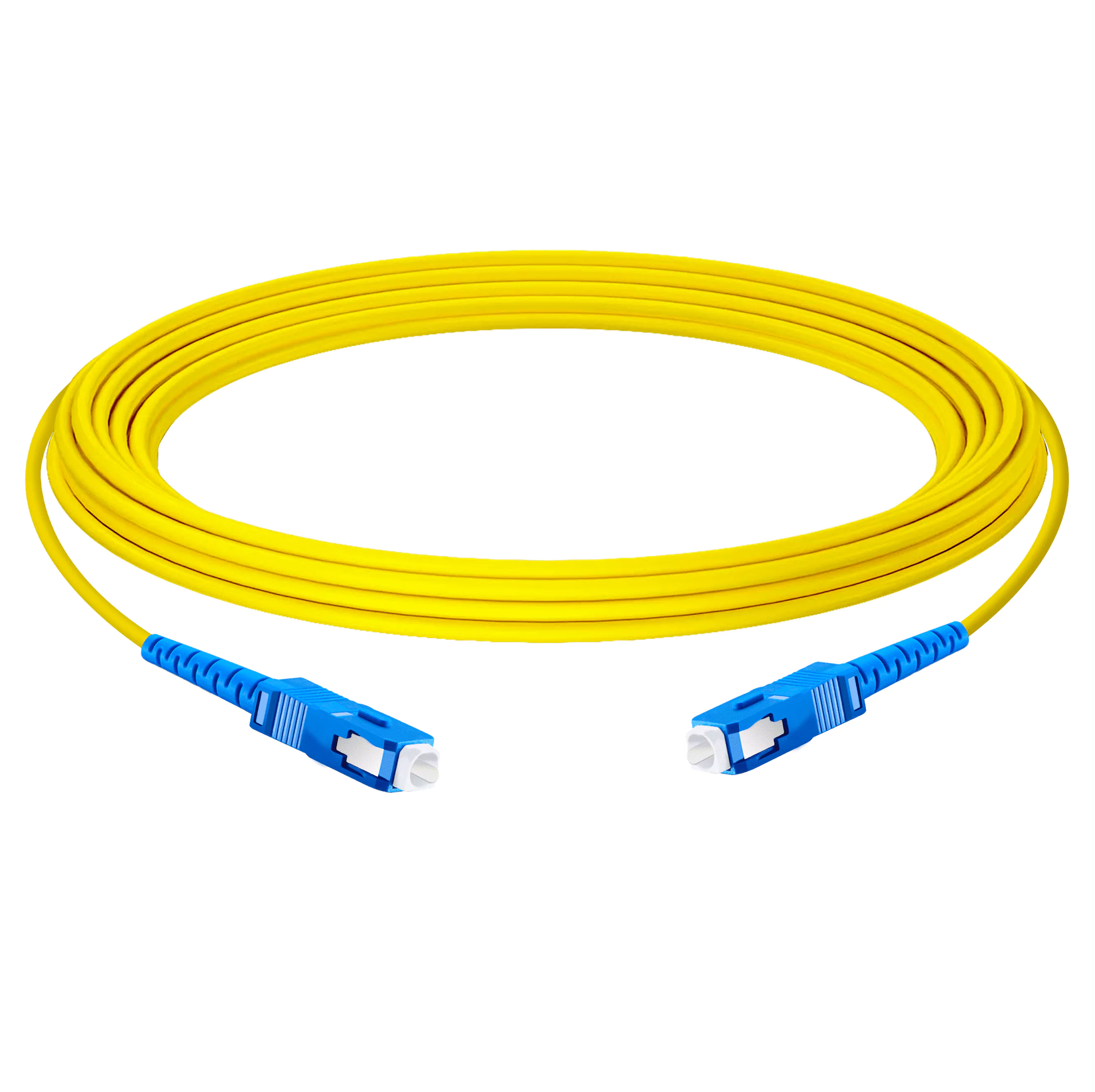 Оптичний патчкорд SC/UPC - SC/UPC, одномод G.652D, симплекс 2,8 мм. LSZH