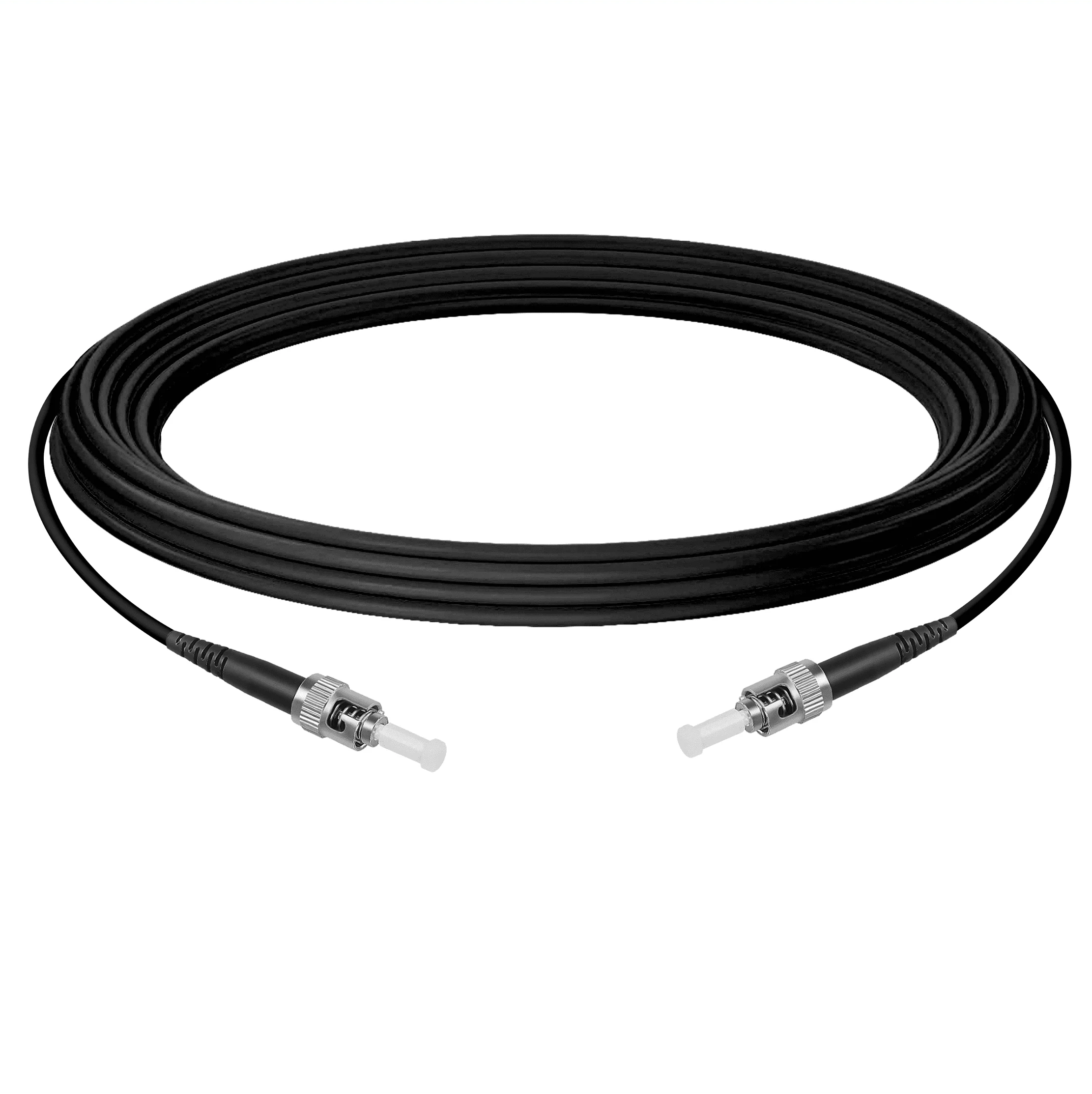 Оптический патчкорд ST/PC - ST/PC, многомод OM3, симплекс 2,8 мм. LSZH