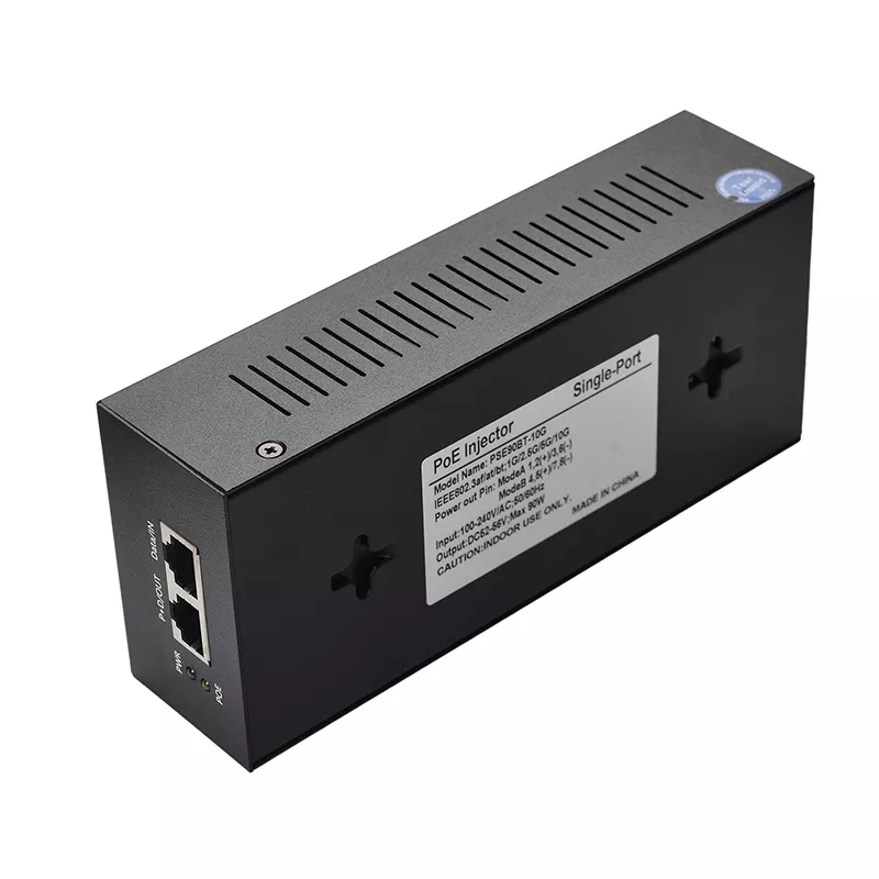 PSE90BT-2.5G — PoE++ інжектор 2.5Gbps, 1 порт, до 90W