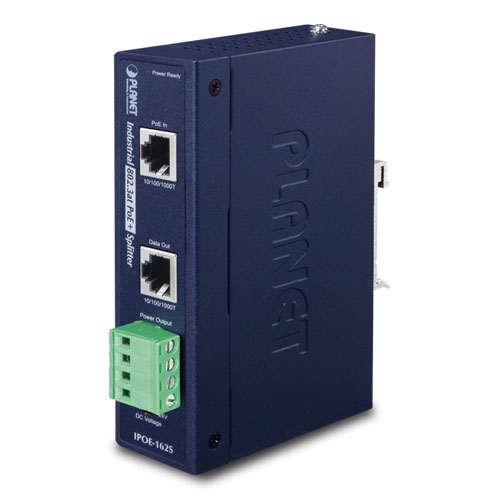 Промышленный сплиттер IEEE 802.3at Gigabit High Power over Ethernet Splitter - IPOE-162S Промышленный сплиттер IEEE 802.3at Gigabit High Power over Ethernet Splitter - IPOE-162S