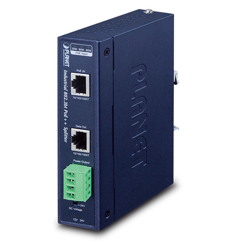 Промышленный однопортовый сплиттер 10/100/1000 Мбит/с 802.3bt PoE++ - IPOE-173S Промышленный однопортовый сплиттер 10/100/1000 Мбит/с 802.3bt PoE++ - IPOE-173S
