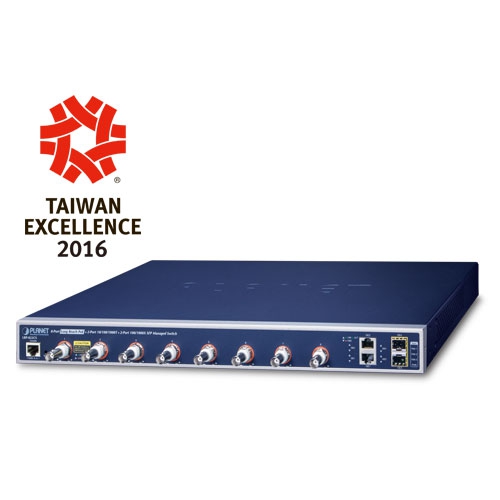 LRP-822CS - 8-port Long Reach PoE + 2-port 10/100/1000T + 2-port 100/1000X SFP Managed Switch LRP-822CS - 8-port Long Reach PoE + 2-port 10/100/1000T + 2-port 100/1000X SFP Managed Switch