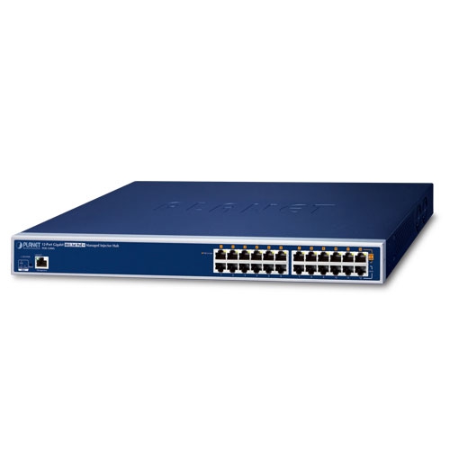 POE-1200G - 12-Port Gigabit IEEE 802.3at PoE+ Managed Injector Hub (220 watts) POE-1200G - 12-Port Gigabit IEEE 802.3at PoE+ Managed Injector Hub (220 watts)