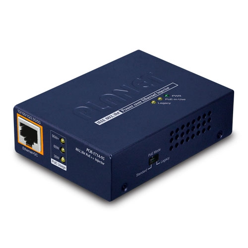 POE-171A-95- Single-Port Multi-Gigabit 802.3bt PoE++ Injector (95 Watts) POE-171A-95- Single-Port Multi-Gigabit 802.3bt PoE++ Injector (95 Watts)