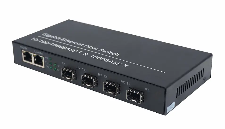 Некерований комутатор 4xSFP-2xRJ45