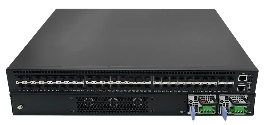 ESW-4XS48GX — 48×1G SFP + 4×1G/2.5G/10G SFP+ управляемый L2+ коммутатор, 1U, 2×100W hot-swap, коммутация 336 Гбит/с