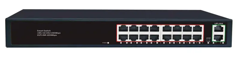 Неуправляемые Gigabit коммутаторы 16–26 портов + SFP, Plug and Play