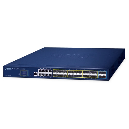 GS-6311-16S8C4XR - L3 16-Port 100/1000X SFP + 8-Port Gigabit TP/SFP + 4-Port 10G SFP+ GS-6311-16S8C4XR - L3 16-Port 100/1000X SFP + 8-Port Gigabit TP/SFP + 4-Port 10G SFP+