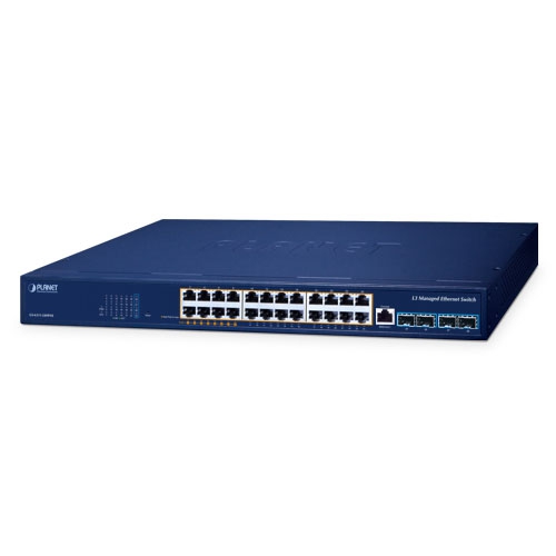 GS-6311-24HP4X - L3 8-Port 802.3bt PoE + 16-Port 802.3at PoE + 4-Port 10G SFP+ GS-6311-24HP4X - L3 8-Port 802.3bt PoE + 16-Port 802.3at PoE + 4-Port 10G SFP+