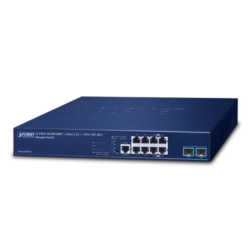 MGS-6320-8T2X - L3 4-Port 10/100/1000T + 4-Port 2.5G + 2-Port 10G SFP+ MGS-6320-8T2X - L3 4-Port 10/100/1000T + 4-Port 2.5G + 2-Port 10G SFP+
