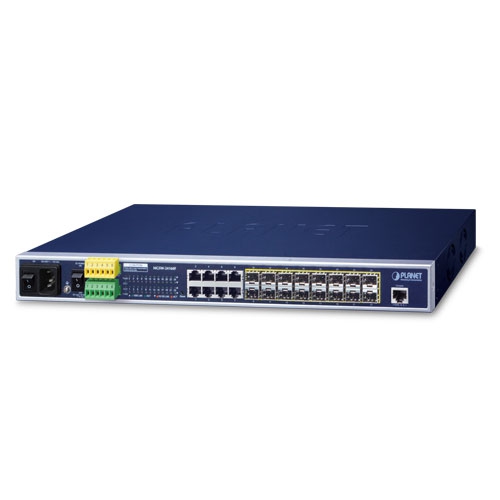 MGSW-24160F - L2+ 16-Port 100/1000BASE-X SFP + 8-Port 10/100/1000BASE-T MGSW-24160F - L2+ 16-Port 100/1000BASE-X SFP + 8-Port 10/100/1000BASE-T
