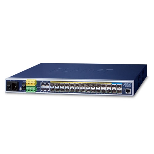 MGSW-28240F - L3 14-Port 100/1G SFP with 4 shared 10/100/1000T + 10-Port 1G/2.5G SFP + 4-Port 10G SFP+