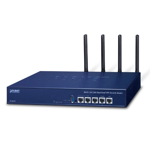 Двухдиапазонный VPN Security Router Wi-Fi 5 AC1200 - VR-300W5 Двухдиапазонный VPN Security Router Wi-Fi 5 AC1200 - VR-300W5