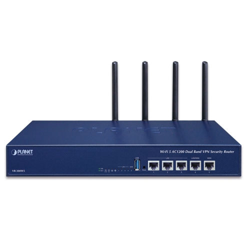 Двухдиапазонный VPN Security Router Wi-Fi 5 AC1200 - VR-300W5