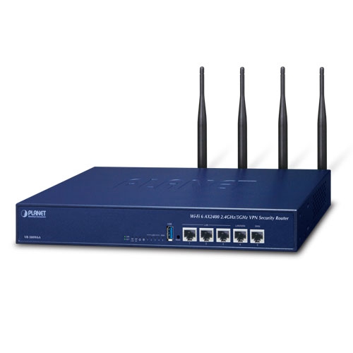 Wi-Fi 6 AX2400 2,4 ГГц/5 ГГц VPN Security Router - VR-300W6A Wi-Fi 6 AX2400 2,4 ГГц/5 ГГц VPN Security Router - VR-300W6A
