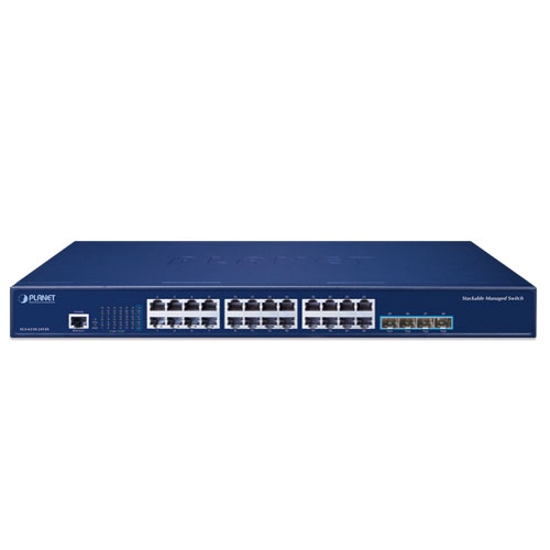 Комутатор L3 24 порти 10/100/1000T + 4 порти 10G SFP+ - SGS-6310-24T4X