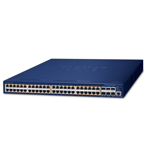 Коммутатор L3 48х10/100/1000T 802.3at PoE + 6x10G SFP+ - SGS-6310-48P6XR Коммутатор L3 48х10/100/1000T 802.3at PoE + 6x10G SFP+ - SGS-6310-48P6XR