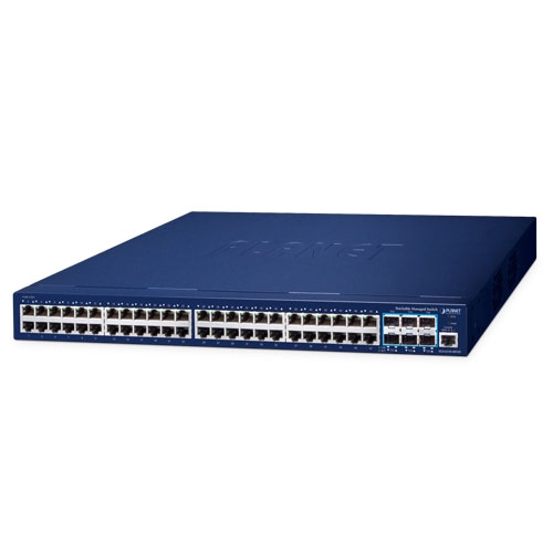 Коммутатор L3 48x10/100/1000T + 6x10G SFP+ - SGS-6310-48T6X Коммутатор L3 48x10/100/1000T + 6x10G SFP+ - SGS-6310-48T6X