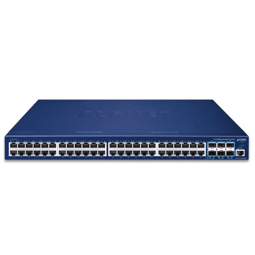 Коммутатор L3 48x10/100/1000T + 6x10G SFP+ - SGS-6310-48T6X